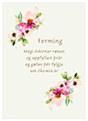 Fermingarkort FE 15