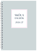 Skóladagbók, Nikkólína, blá